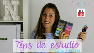 Tips de estudio y organización quotVuelta a clasesquot Nisabelt [upl. by Henryk426]