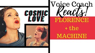 First Listen Florence and the Machine  Cosmic Love Live on KEXP Vocal Coach React amp Deconstruct [upl. by Nonnaehr67]