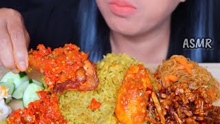 ASMR NASI KUNING MUKBANG INDONESIA ASMR asmrsounds asmrvideo nasikuning [upl. by Ledah652]