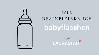 Babyfläschchen reinigen und sterilisieren – mit dem IGGI DampfSterilisierungsSet [upl. by Theobald]