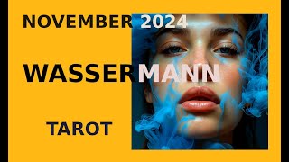 WASSERMANN NOVEMBER 2024 ★ Die alte Welt verlassen ★ TAROT ORAKEL [upl. by Ynaffad]