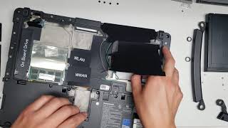 Panasonic TOUGHBOOK CF54 VAS 6510D Disassembly Repair 5 of 5 [upl. by Eahs]