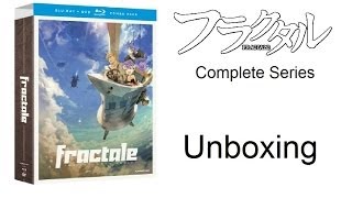 Unboxing Fractale  Complete Series Limited Edition Bluray  DVD Combo Pack HD [upl. by Leticia747]