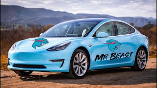 ZHC had us wrap a TESLA for MR BEAST [upl. by Lorenz]