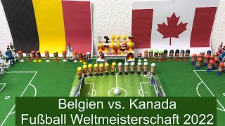 Belgien vs Kanada  Fußball Weltmeisterschaft Katar 2022  2 Gruppenspiel der Gruppe F [upl. by Aika851]