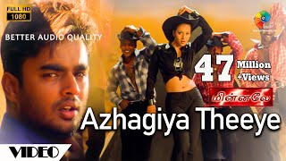 Azhagiya Theeye Official Video  Full HD  Minnale  Harris Jayaraj  Madhavan  Gautham V Menon [upl. by Orecul379]