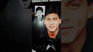 Sharukh khan from cut portrait shorts art sharukhkhan [upl. by Hessler]