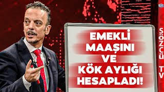 İşte Emekli Maaşı Zam Oranı ve Kök Aylık Hesabı Emin Yılmaz Rakam Verdi [upl. by Ogawa]