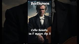 Beethoven  Cello Sonata in F major Op 5 [upl. by Maire661]