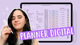 Planner 2024 digital Para TabletIpad ✏️ [upl. by Nylcoj]