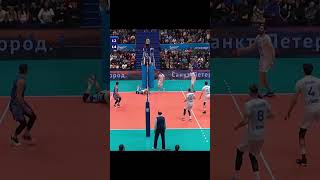 epic volleyball rally 👌🔥 l Zenit Saint Petersburgvolleyru [upl. by Anileve]