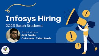 Infosys Hiring 2023 Batch InfyTQ For 2023 Batch by Infosys  Selection Process amp Paper Pattern [upl. by Aufmann]