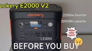 New Jackery product E2000 V2 a1solarstore solargenerator [upl. by Thanos]