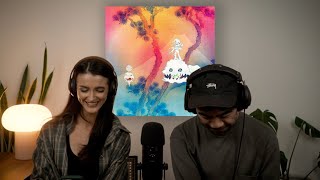 My Wife Reacts To Kanye West amp Kid Cudi — Kids See Ghosts [upl. by Haleelahk893]