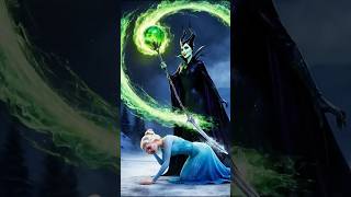 Frozen Elsa And Moana vs Maleficent spiderman venom trex mamoth [upl. by Nnaul]