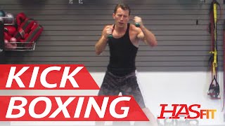 BEST 30 Minute Cardio Kickboxing Workout  Aerobic Cardiovascular Exercises  HASfit Cardio Training [upl. by Yerg]