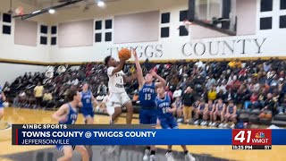 HIGHLIGHTS Twiggs County boys host Towns County in GHSA Class AII playoffs [upl. by Hedley]