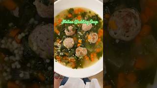 Italian Wedding Soup 🥣 healthyrecipes soup [upl. by Shaylah]