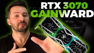 Placa de Vídeo RTX 3070 GAINWARD  UNBOXING [upl. by Moyna]