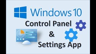 Windows 10  Control Panel amp Settings App  How to Change View and Personalize your Microsoft MS PC [upl. by Mrots178]