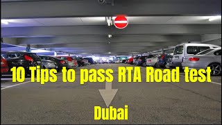 10 Tips to Pass RTA Road Test Dubai  Tamil  Selvin Raja [upl. by Rici]