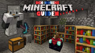 Hvordan bruke trolldomsbordet  S02E09  Den Norske Minecraft Guiden [upl. by Shaffert]