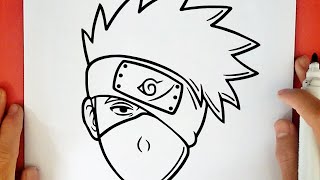 HOW TO DRAW KAKASHI [upl. by Allistir80]