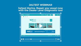 JALTEST WEBINAR  Jaltest Marine Repair any vessel now with the Dealer Level Diagnostic tool [upl. by Sadira]