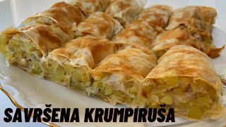 Pita od krumpira  recept koji svima uspijeva Krompiruša 🥰 [upl. by Auos]