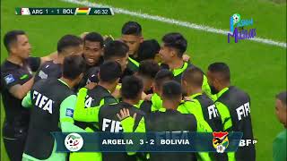 FIFA SERIES  Bolivia vs Argelia  Compacto [upl. by Hallee516]