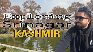 EXPLORING  SRINAGAR  KASHMIR  MUGHAL GARDEN  AUTUMN SEASON… [upl. by Marchese220]