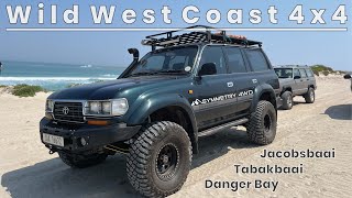 Wild West Coast 4x4ing JacobsbaaiTabakbaaiSwartriet 1HZ 80 Series LandCruiser in SandDunes [upl. by Tabib]