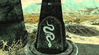 SKYRIM Secret Stuff  World Symbol Pillars amp 1 to Destruction [upl. by Asserak]