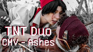 DreamSMP cosplay video  ASHES  TnT Duo CMV  Wilbur Soot  Quackity  Tommyinnit [upl. by Htiffirg]