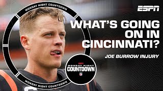 There is a PHILOSOPHICAL problem in Cincy 😳  Swagu on Joe Burrow out  Monday Night Countdown [upl. by Weksler800]