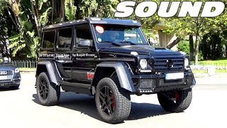 SOUND of the BRABUS G500 4x4² [upl. by Scuram]