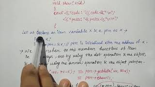 pointers to objects in c  Hindi  Lec109  Niharika Panda [upl. by Abby]