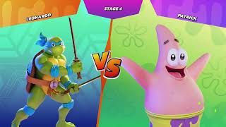 PS5 Nickelodeon AllStar Brawl  Leonardo Walkthrough Arcade Mode [upl. by Suicul75]