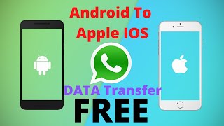 Android to IOS WhatsApp Data transfer Free  by Technical gulf [upl. by Gwynne]