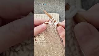 Think Knitting Is Hard This Simple Scarf Tutorial Will Change Your Mind 🧣knitting crochet [upl. by Yesnel]