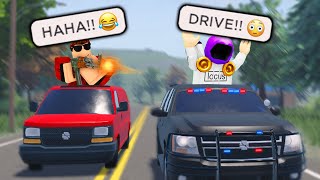 We Got Ambushed By Criminals Multiple Times Roblox [upl. by Wolfram]