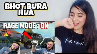 WORST DAY ON PUBG MOBILE  CARRYISLIVE  CARRYMINATI  Illumi Girl Reaction [upl. by Gean425]