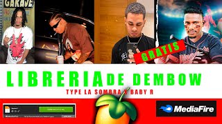 LIBRERIA DE DEMBOW  TYPE  LA SOMBRA X BABY R  GRATIS [upl. by Llenej]