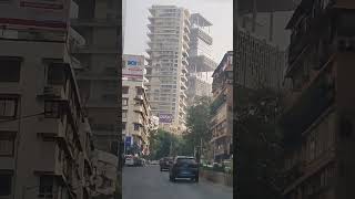 Mukesh Ambani house antilia ambani ambanihouse mumbai [upl. by Ahsiri]