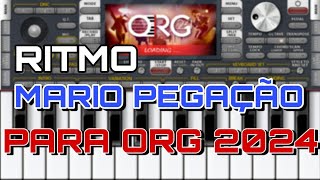 Ritmo Mario Pegação Para Org 2024 [upl. by Annahsed]