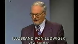 UFOTalkrunde mit Illobrand von Ludwiger  Skandal im deutschen Fernsehen 1994 [upl. by Noak]