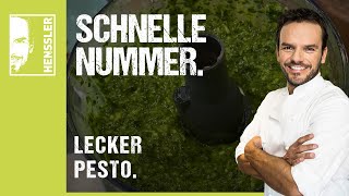 Schnelles PestoRezept von Steffen Henssler [upl. by Briana846]