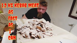 12kg of Kebab Meat Challenge Could I Handle the Meat Cup World Championships [upl. by Tamiko]