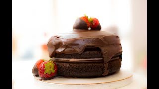 Vegan Chocolate Cake by Leonors Sweet Creations [upl. by Rattan953]