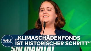 STATEMENT VON GRÜNENCHEFIN Ricarda Lang  quotKohleausstieg 2030 in ganz Deutschlandquot [upl. by Chiang]